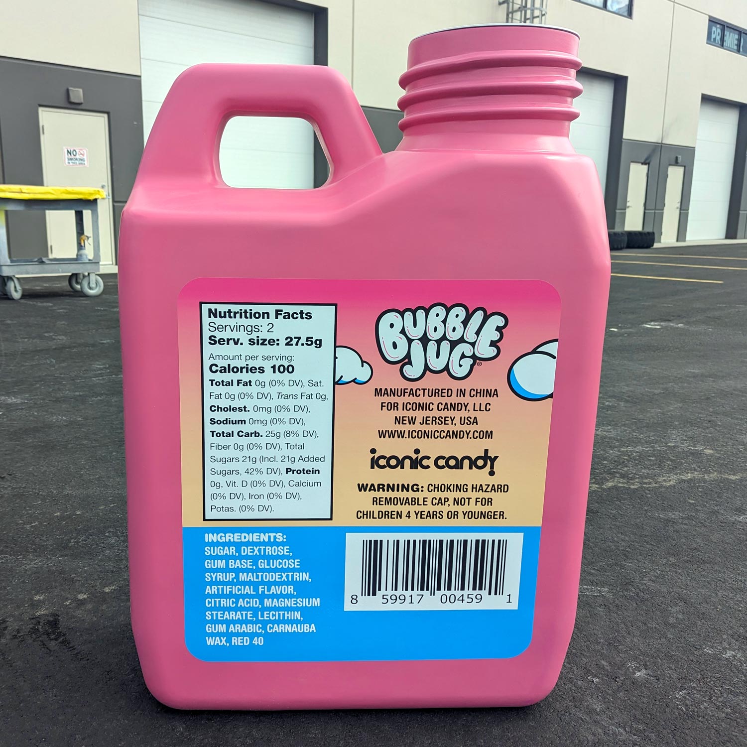 Giant Bubble Jug Prop-Back